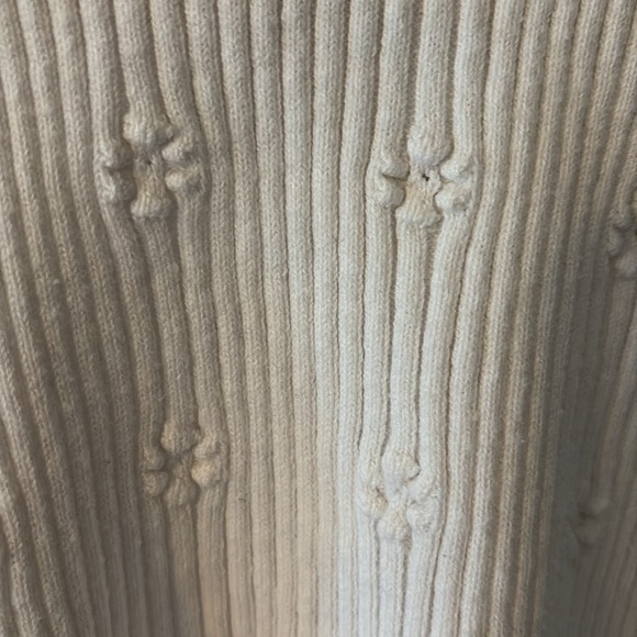 Cream Ribbed Tops Trio XS - Picture 3 of 9